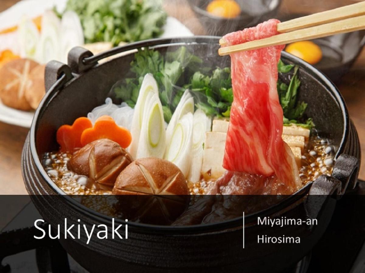 Ryokan With Natural Hot Springs And Okonomiyaki Miyajima-An Hiroshima Hatsukaichi Exterior photo